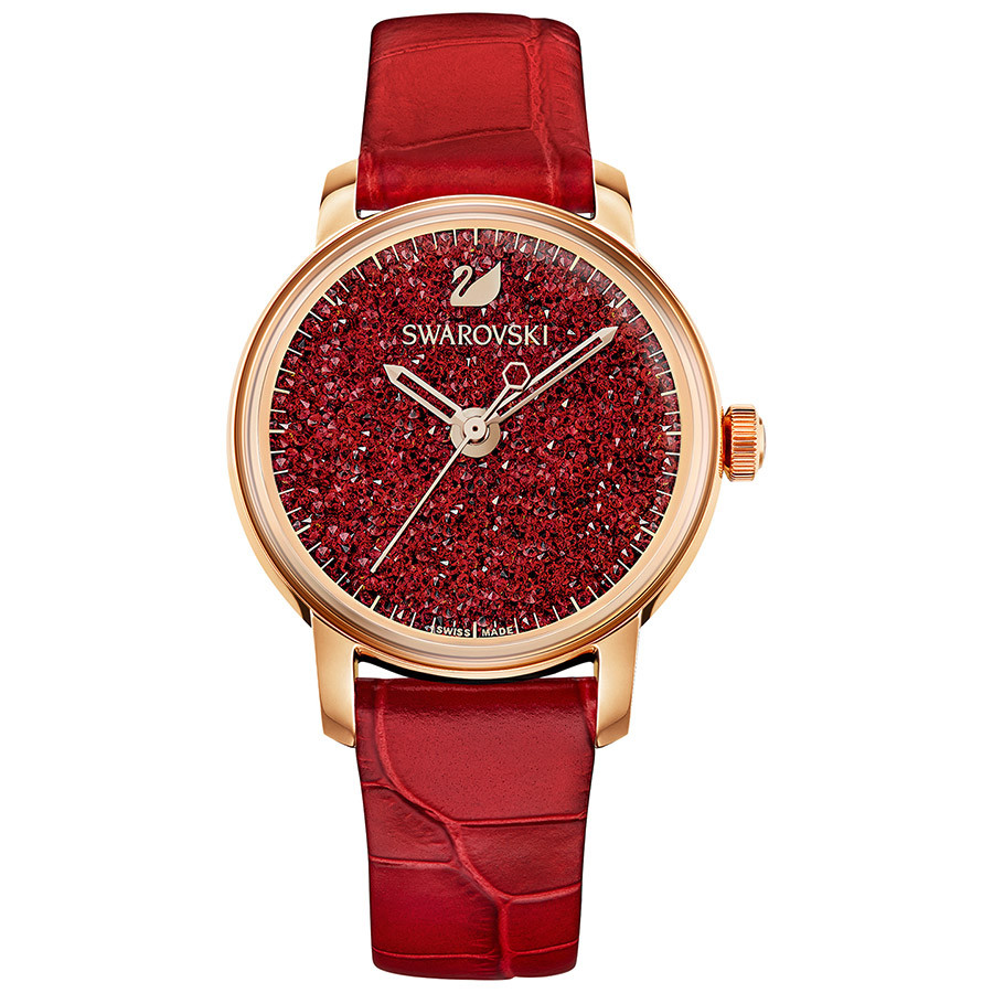 Zegarek Swarovski • Crystalline Hours Watch, Red 5295380 2
