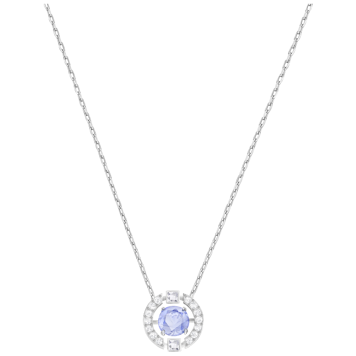 Naszyjnik SWAROVSKI • Sparkling Dance Round Necklace, Blue 5279425 1