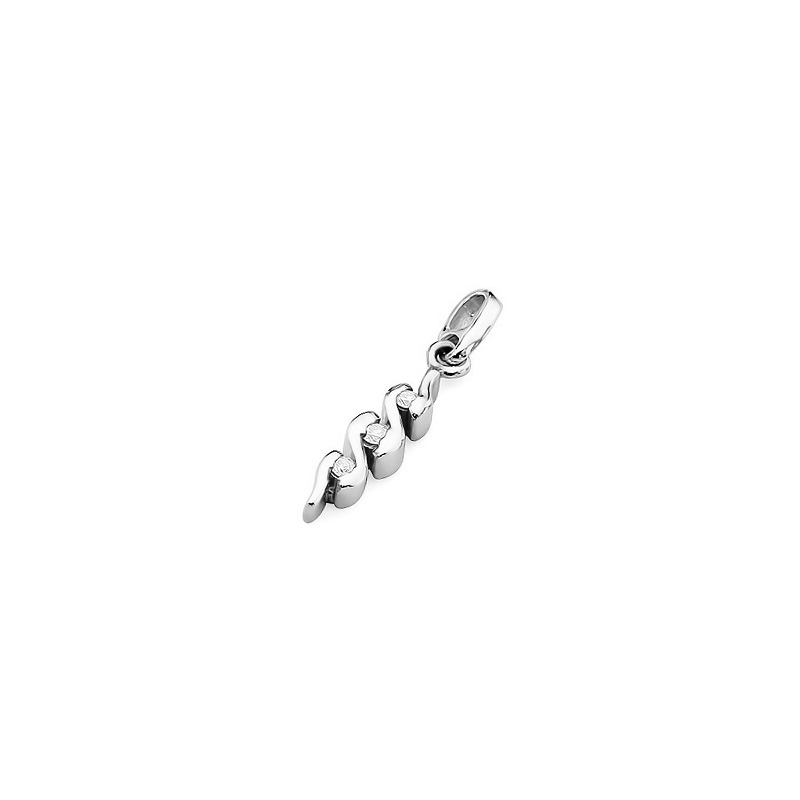 Zawieszka falka z białego złota z brylantami 0.06 FZ42-B585-B0.06 1
