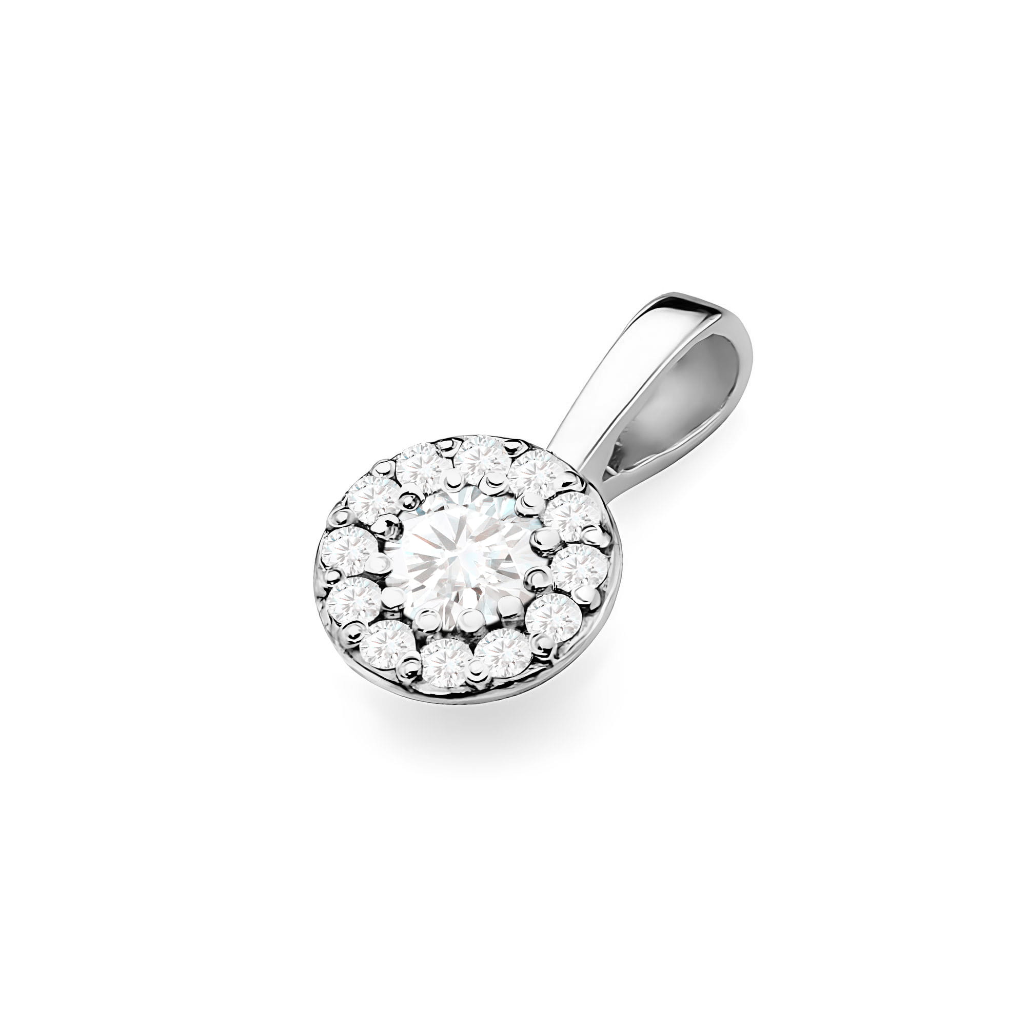 Zawieszka z białego złota z diamentami laboratoryjnymi FZ443-B585-LD0.22 1