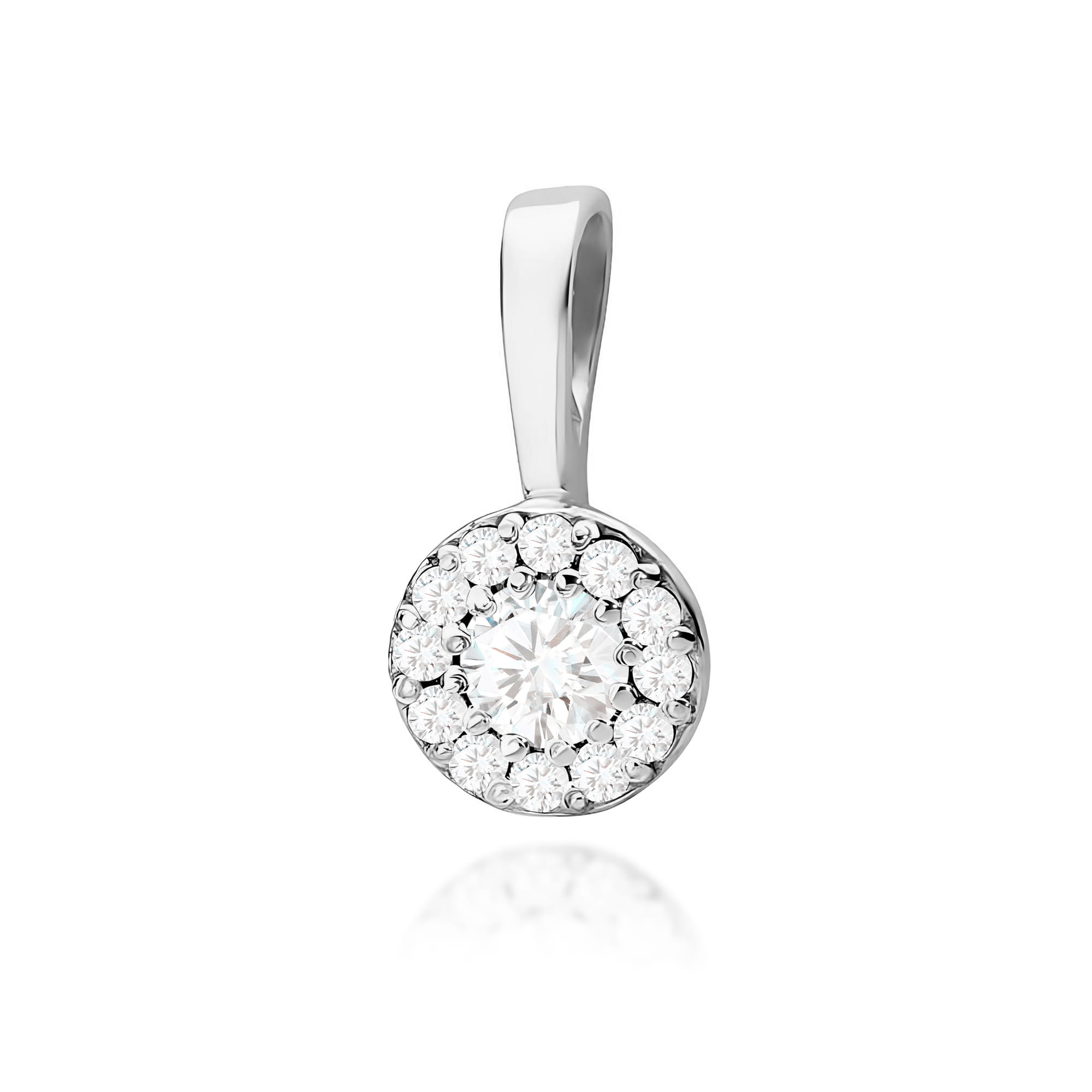 Zawieszka z białego złota z diamentami laboratoryjnymi FZ443-B585-LD0.22 2