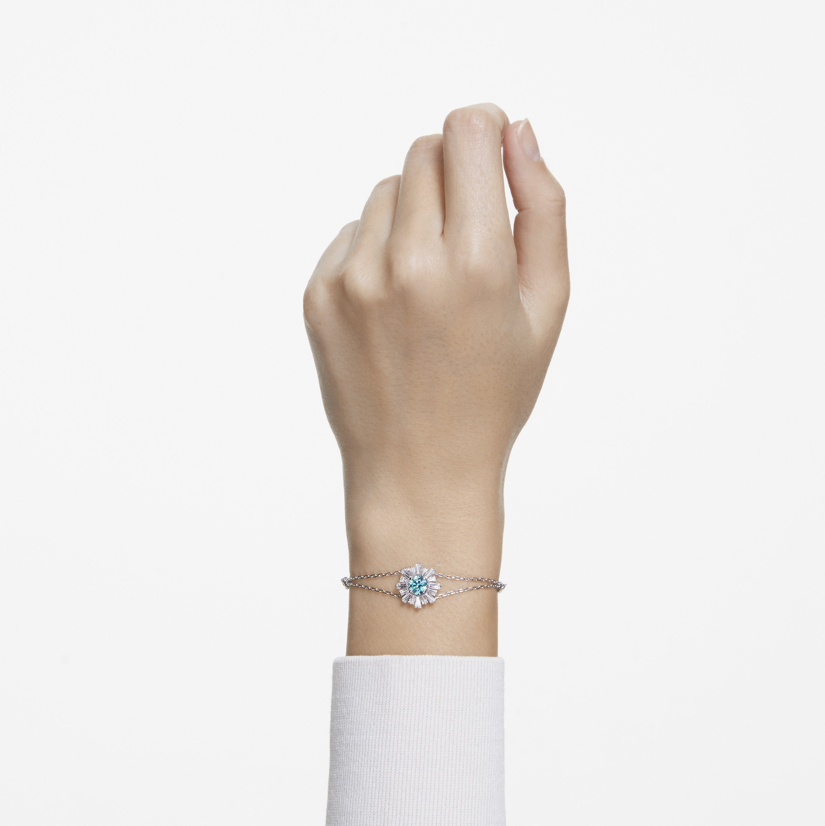 Bransoletka SWAROVSKI • Sunshine zielona 5642960 3