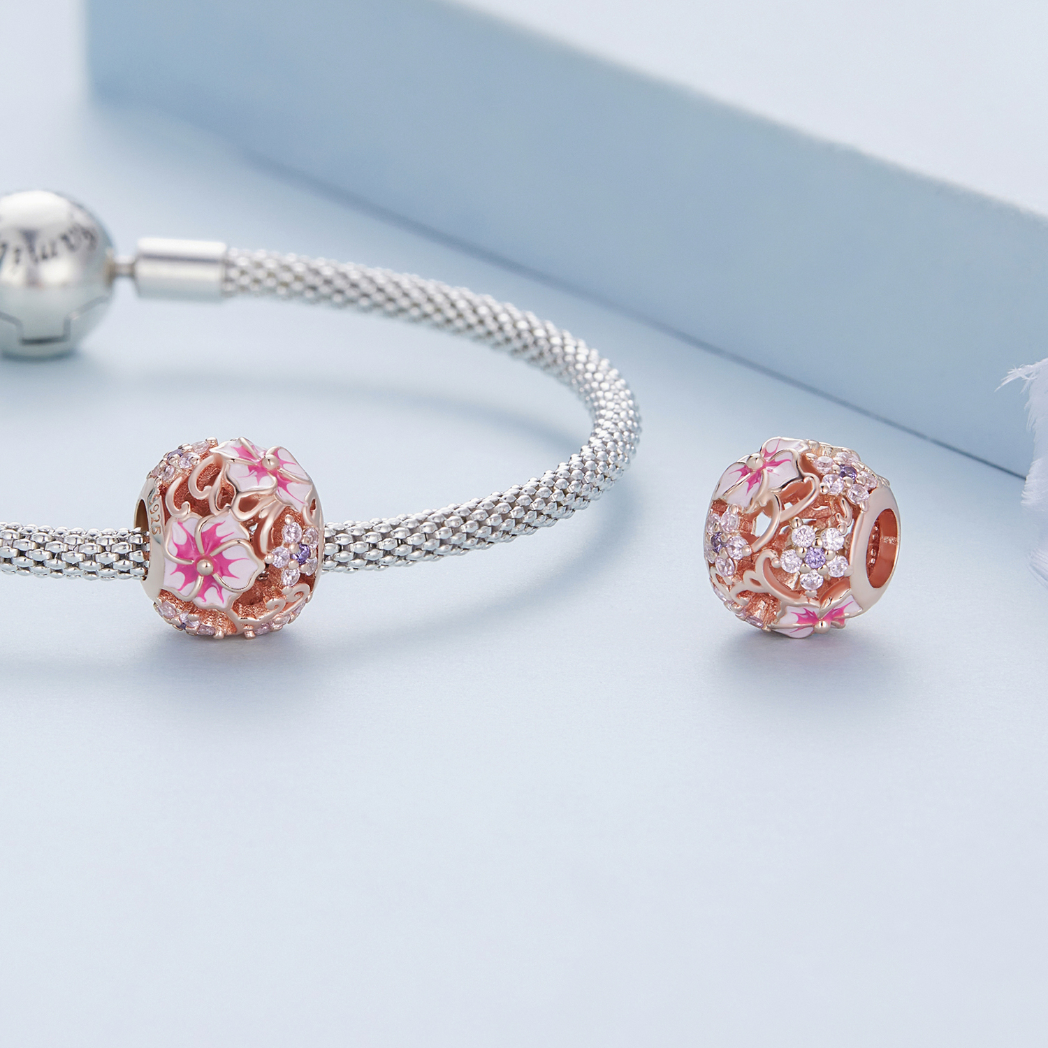 Charms Różowa łąka FUG0994 3